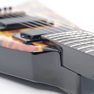 B.C. Rich Kerry King Signature Flying V w/ Tribal over Fire Graphic image 10