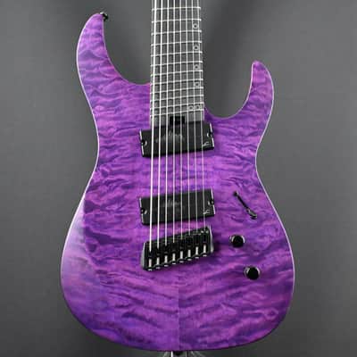 Legator N8FSS-PR Purple QM Multi Scale 8-String #355 image 1