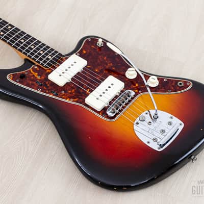 1958/1961 Fender Jazzmaster Employee Build Vintage Pre-CBS Offset Guitar Sunburst 100% Original w/ Case, Hangtag image 10