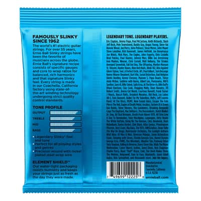 Extra Slinky Nickel Wound Electric Guitar Strings 8-38 Gauge Set - world standard special-tempered+tinned steel & ni-plated wrap on steel hex core image 2