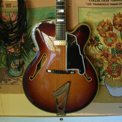 1954 D'Angelico Excel Wine Burst...Dreams Do Come True! image 1