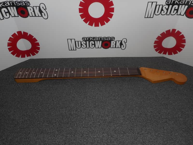 Fender Strat Neck, Maple, Rosewood Fingerboard, Nitro Finish - #SRNF-C image 1