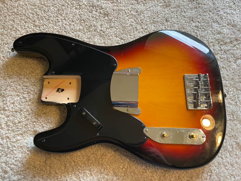 Loaded Left Handed 51 P Bass body image 1
