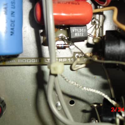 Vintage Mesa Boogie Mark IIC+ DRX head - Simulclass, Reverb, very rare X101 Export Transformer image 8