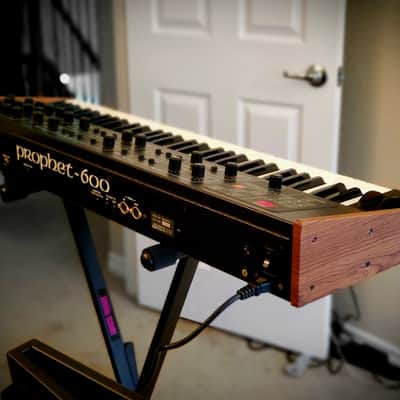 SEQUENTIAL CIRCUITS PROPHET 600 SYNTHESIZER RECENTLY SERVICED IN AMAZING SHAPE! image 14