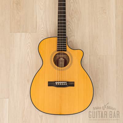 1994 Webber OM-C Cutaway Acoustic Guitar, Spruce & Figured Maple, Near-Mint w/ Case image 2