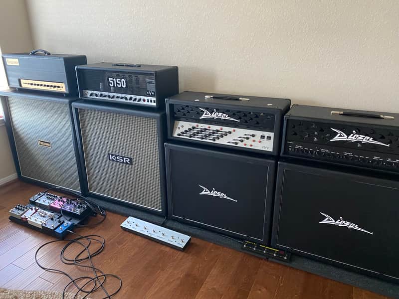 Diezel 212 FK 2022 Black Celestion K100 Cab image 1