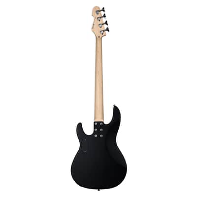 ESP LTD AP-204 Bass Guitar - Black Satin image 4