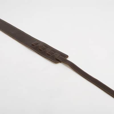 Harvest Fine Leather Premium Brown Glove Nappa Long Bass Strap image 21