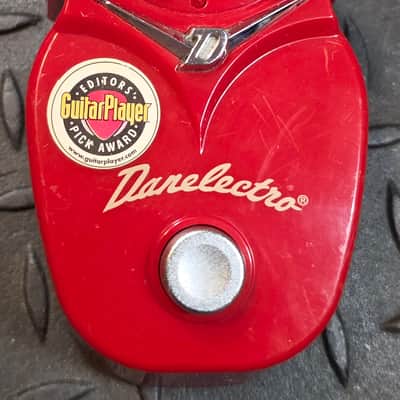 Danelectro Pastrami Overdrive 2010s - Red DJ-1 Food Series image 2