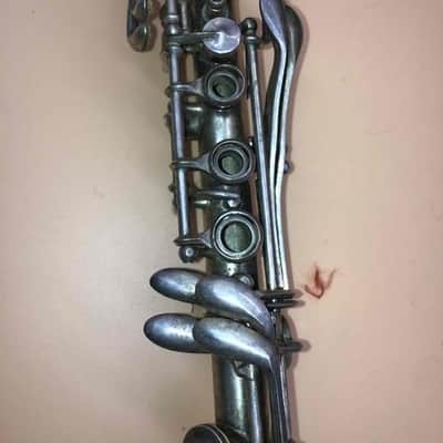 Henri La Vella American metal clarinet Silver image 7