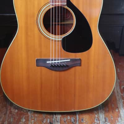 Yamaha FG-180 Jumbo Dreadnought 1966 - 1974 - Natural image 5