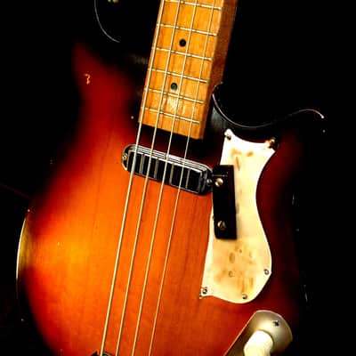 Premier Marvel Bass 1955 VERY RARE & COLLECTIBLE.  Early Solid Body Bass image 11