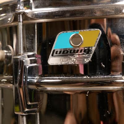 1980s Ludwig 6.5x14 LM402 Supraphonic Snare Drum image 11