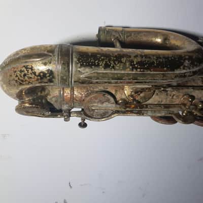 1934 BUESCHER TRUE TONE BARITONE SAX USA image 20