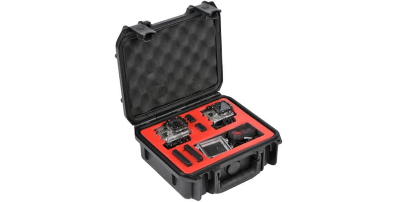 Mint SKB 3i-0907-4GP2 iSeries Waterproof GoPro Case for 2 Cameras W/ACC Pocket image 1