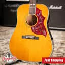 Epiphone Hummingbird Studio Acoustic/Electric Guitar - Antique Natural with Gig Bag