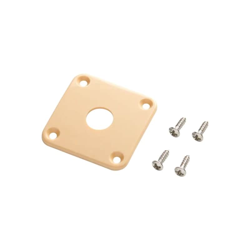 2022 Gibson PRJP-030, Plastic Jack Plate- creme Creme