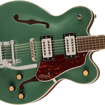 Immagine GRETSCH - G2622t Streamliner Center Block Double-cut With Bigsby  Laurel Fingerboard  Broadtron Bt-3s Pickups  Steel Olive - 2807250530 - 4