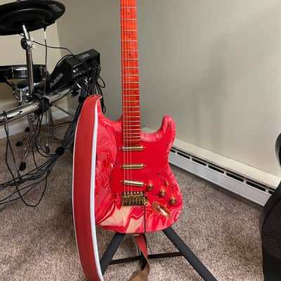Various parts Strat style 2026 - Red swirl image 1