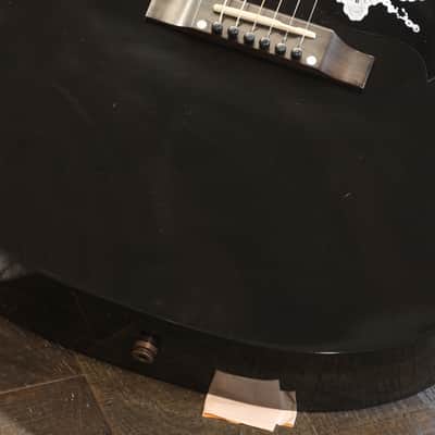 Minty! 2022 Gibson Custom Shop Dave Mustaine Songwriter Acoustic Guitar Black + COA OHSC image 5