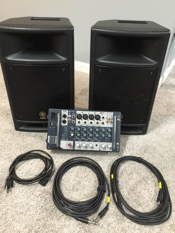Yamaha Stagepas 300 PA with Mixer | Reverb