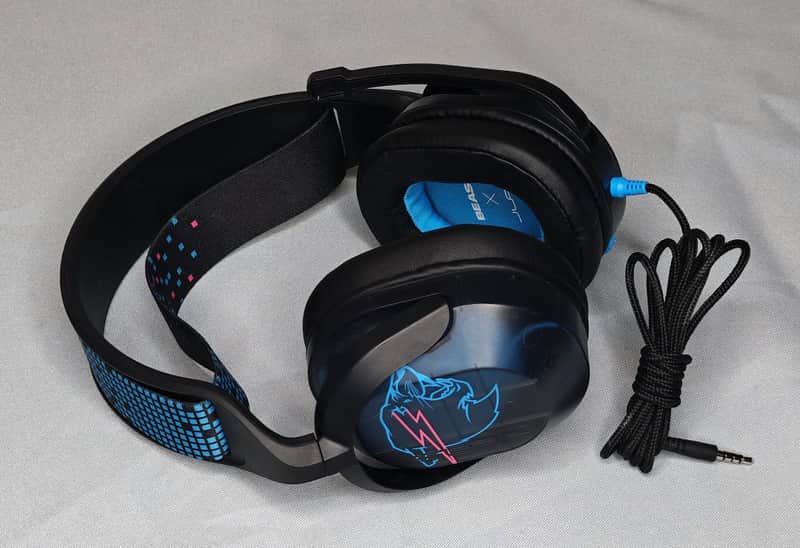 JLab Gaming x MrBeast Nightfall Wired Gaming Headset, PC, Nintendo Switch, Xbox X|S, PS5 image 1
