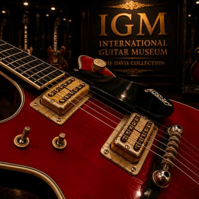 Gretsch JET FIREBIRD 6131 1961 - Red transparent image 6