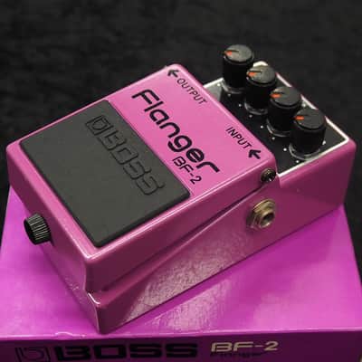 Boss BF-2 Flanger 1984-1990 (Green Label) Made In Japan | Reverb