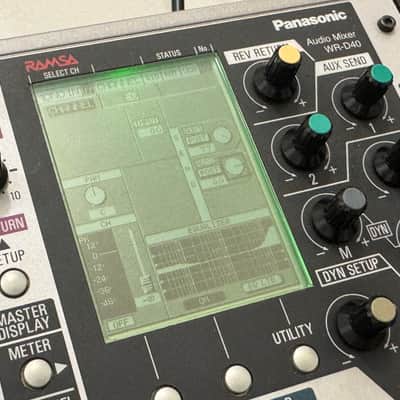 Panasonic WR-D40/G Ramsa Audio Mixer 2004 - Grey image 3