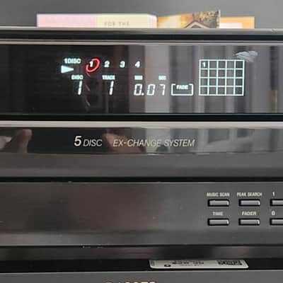 Sony Sony CDP-C245 Compact Disc Player 5 Disc Ex-Change System image 1
