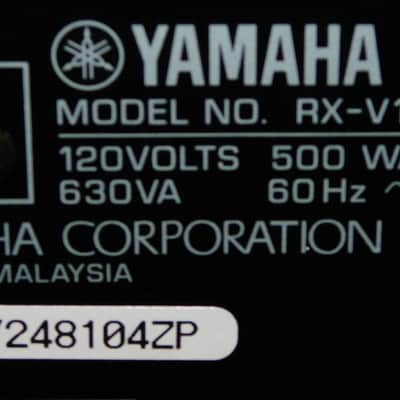 Yamaha RX-V1400 receiver wtih phono input and pre outs and remote image 6