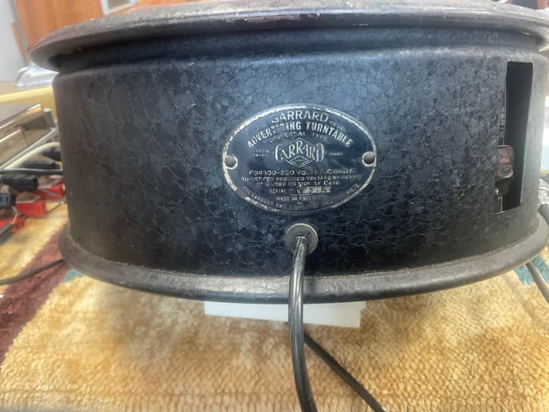 Garrard TURNTABLE PROTOTYPE VINTAGE image 1