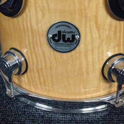 DW Collector's Series 12x9" Rack Tom with Exotic Curly Maple Finish image 1