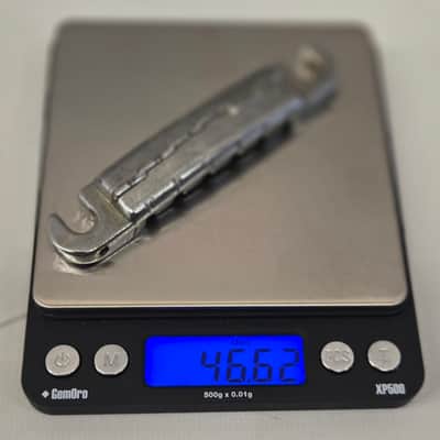 Vintage Gibson Guitar Lighting Bar Compensated Bridge / Tailpiece image 2
