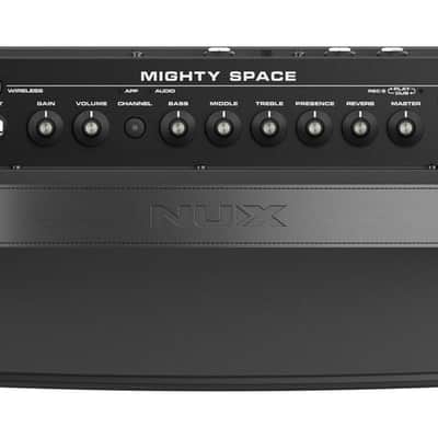 NuX Mighty Space 30-Watt 2x4" Wireless Stereo Modeling Guitar Combo - Black image 2