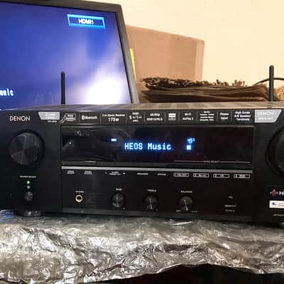 Denon DRA-800H 2.1-Channel 4K Ultra HD Hi-Fi Network Stereo Receiver with Wi-Fi, Bluetooth, HDR10, Apple AirPlay 2, HEOS, Phono & Voice Control + Remote Control & Power Cord *MINT!* Works Perfectly! image 8