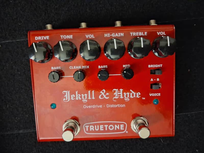 Truetone Jekyll & Hyde Overdrive & Distortion V3 2010s - Red image 1