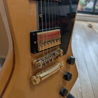 Gibson Explorer II E2 with In-Line Knobs 1979 Natural image 4