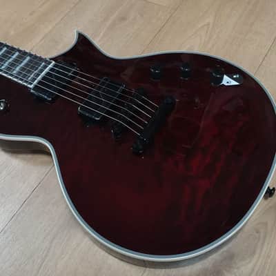 ESP LTD EC-1000 Fluence - QM See Thru Black Cherry image 3