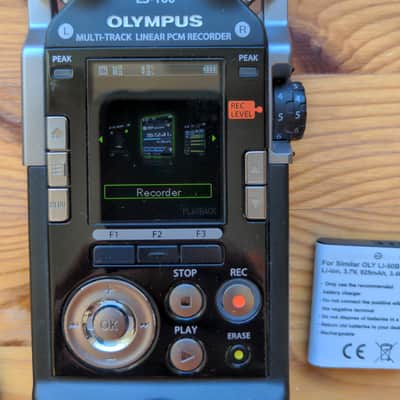Olympus LS-100 PCM Handheld Portable Multi-Track Field Recorder similar to Tascam DR-100 image 6