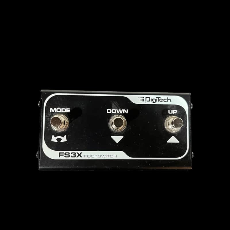 DigiTech FS3X 3 Button Footswitch 2010s - Black X14356 image 1
