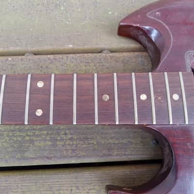 Vintage Circa 1972 Gibson EB-0 Bass Guitar Husk Project! Old Wood, Wiring Harness! image 9