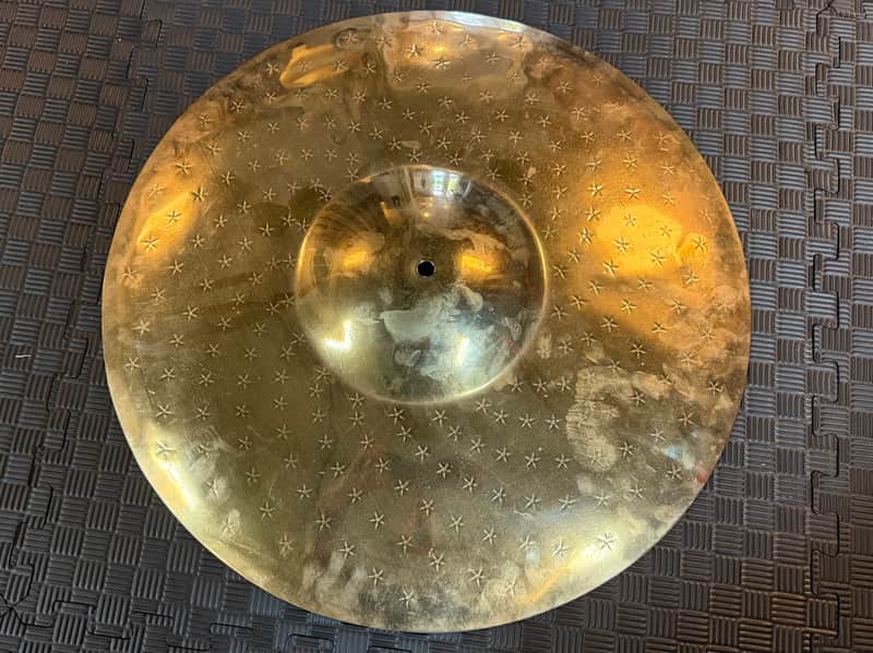 Zildjian vintage 21" Z Custom Mega Bell Ride Cymbal Star Pattern 2024 - Present - Brilliant image 1