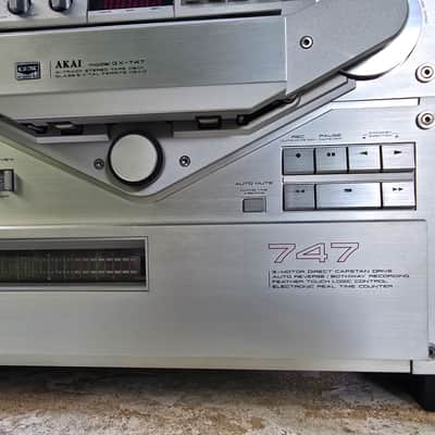 Akai GX-747 4-Track Open Reel Tape Deck, Serviced, Tested, In Original Package image 7