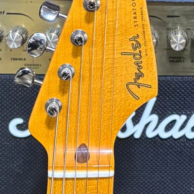 Fender Eric Johnson Thinline Stratocaster with Maple Fretboard 2018 - 2019 - Vintage Blonde image 5