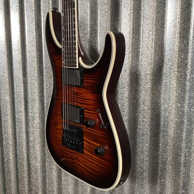 ESP LTD MH-1000 Evertune Dark Brown Sunburst Guitar LMH1000ETFMDBSB #0746 Used image 5