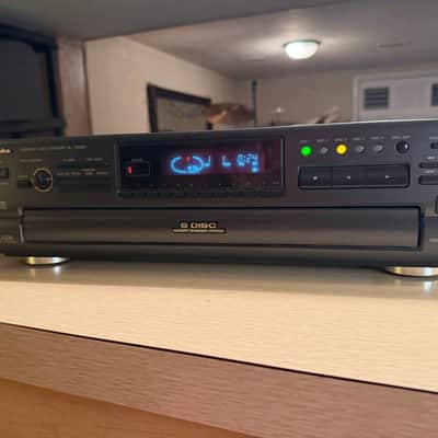 Technics 5-CD Changer W/Pitch Control SL-PD987 Made In Japan New Belts Rare🎶🔥 image 3
