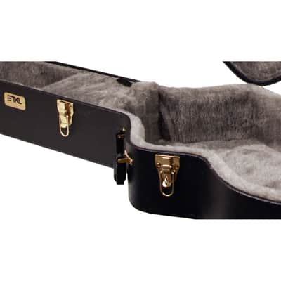 TKL Premier Jumbo 6/12 String Guitar Hardshell Case - Black image 4
