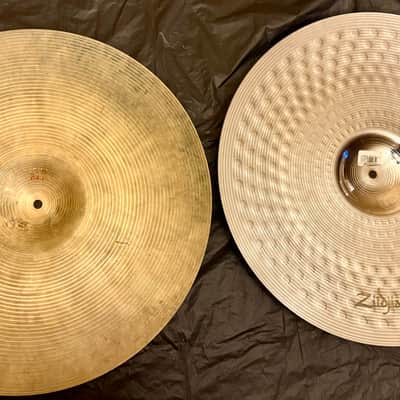 Large Lot of 12 Zildjian & Sabian Cymbals. Vintage & Modern. 14”, 16”, 18”, 20”, 22”  Nice! image 5